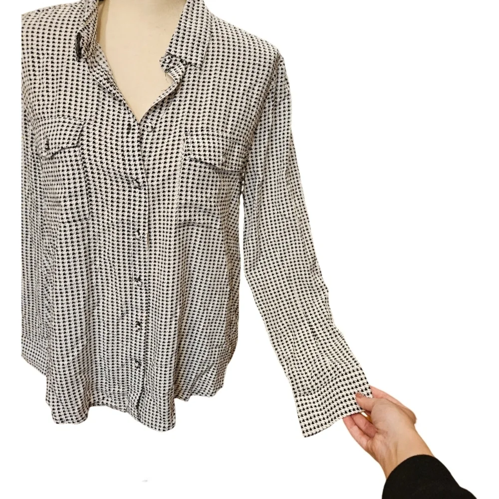 Alexander Jordan Black and White Blouse - Picture 3 of 7